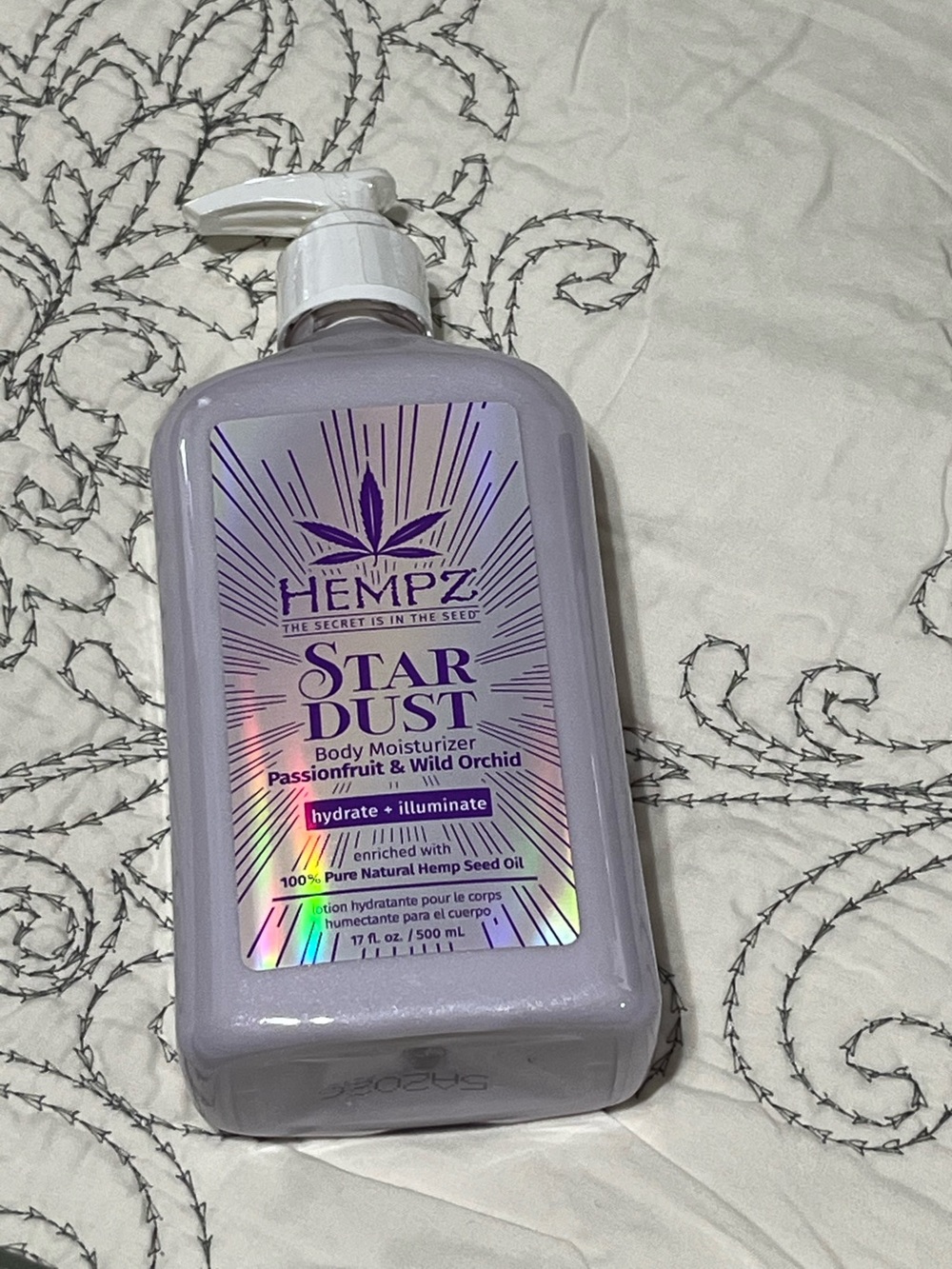 HEMPZ STAR DUST SHIMMER BODY MOISTURIZER 17fl oz New